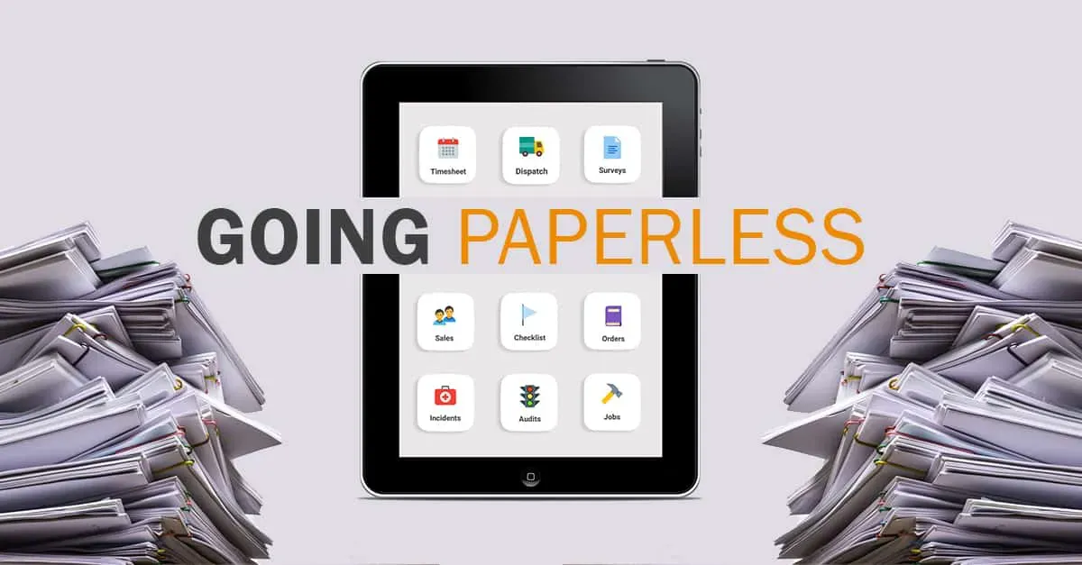 We are going paperless!-cover-photo
